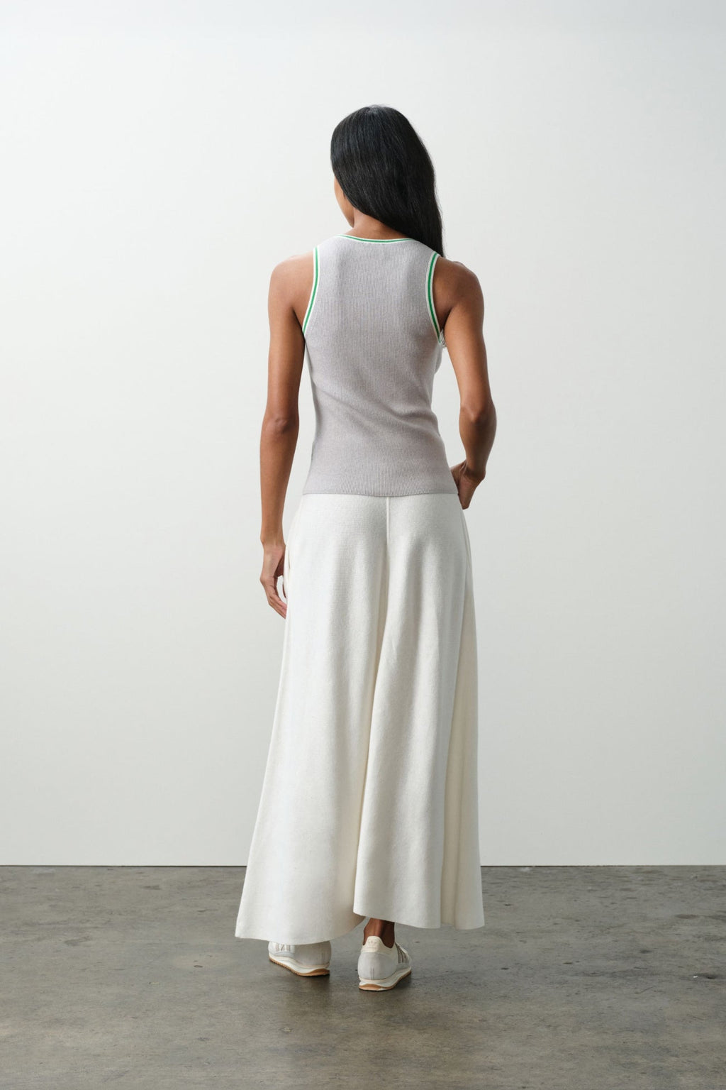 CAMILLE COTTON CASHMERE TANK