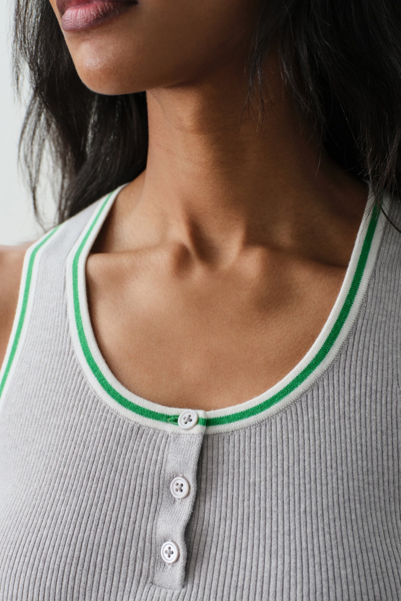CAMILLE COTTON CASHMERE TANK