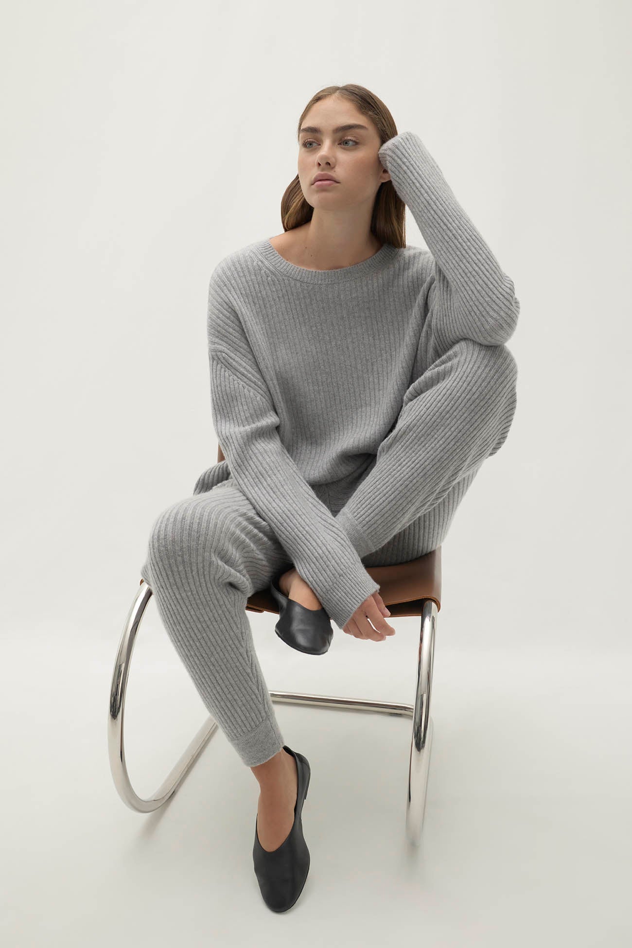 HEIDI RIBBED JOGGER PANT