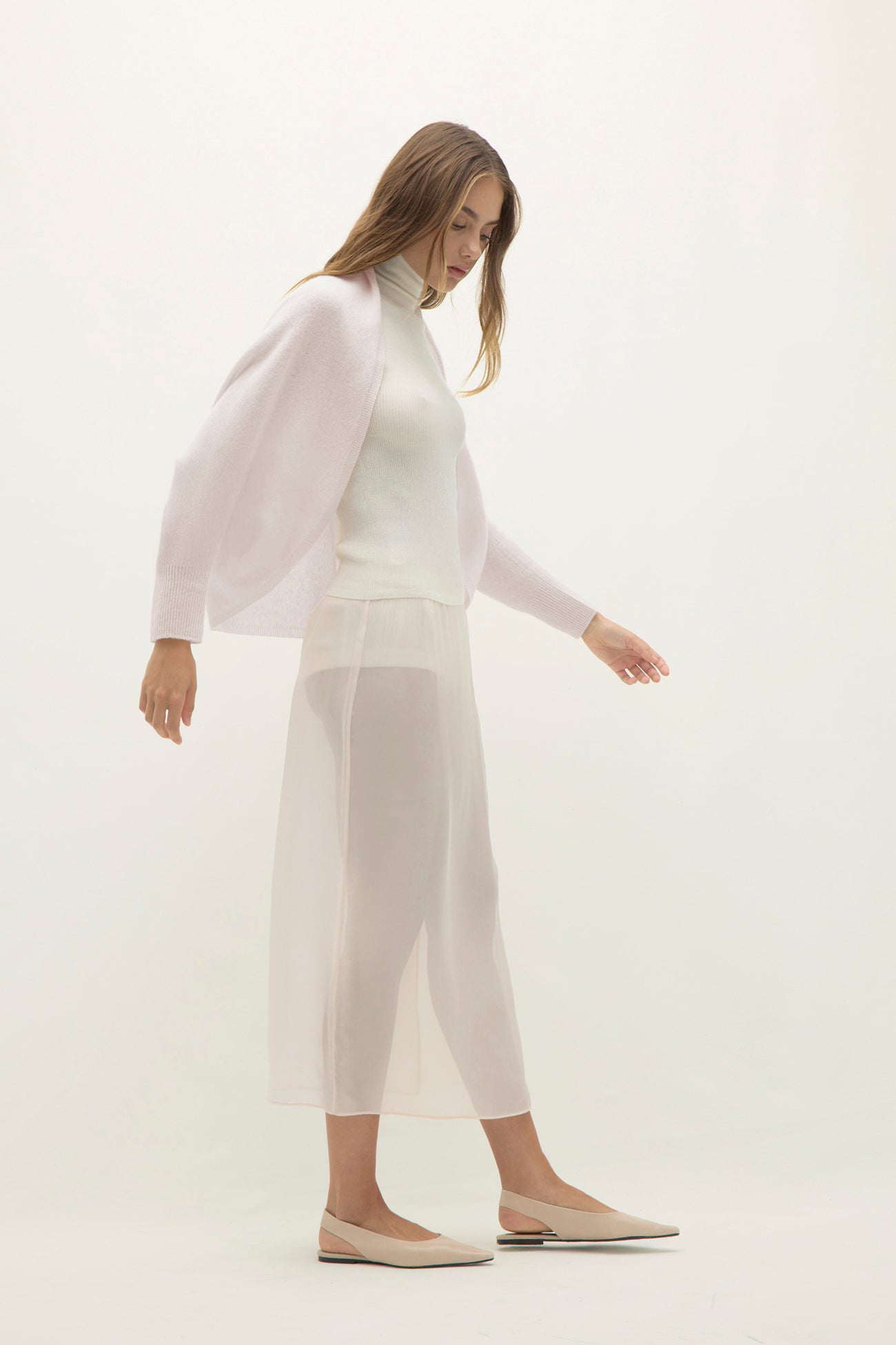MELI FEATHERWEIGHT CASHMERE SHRUG