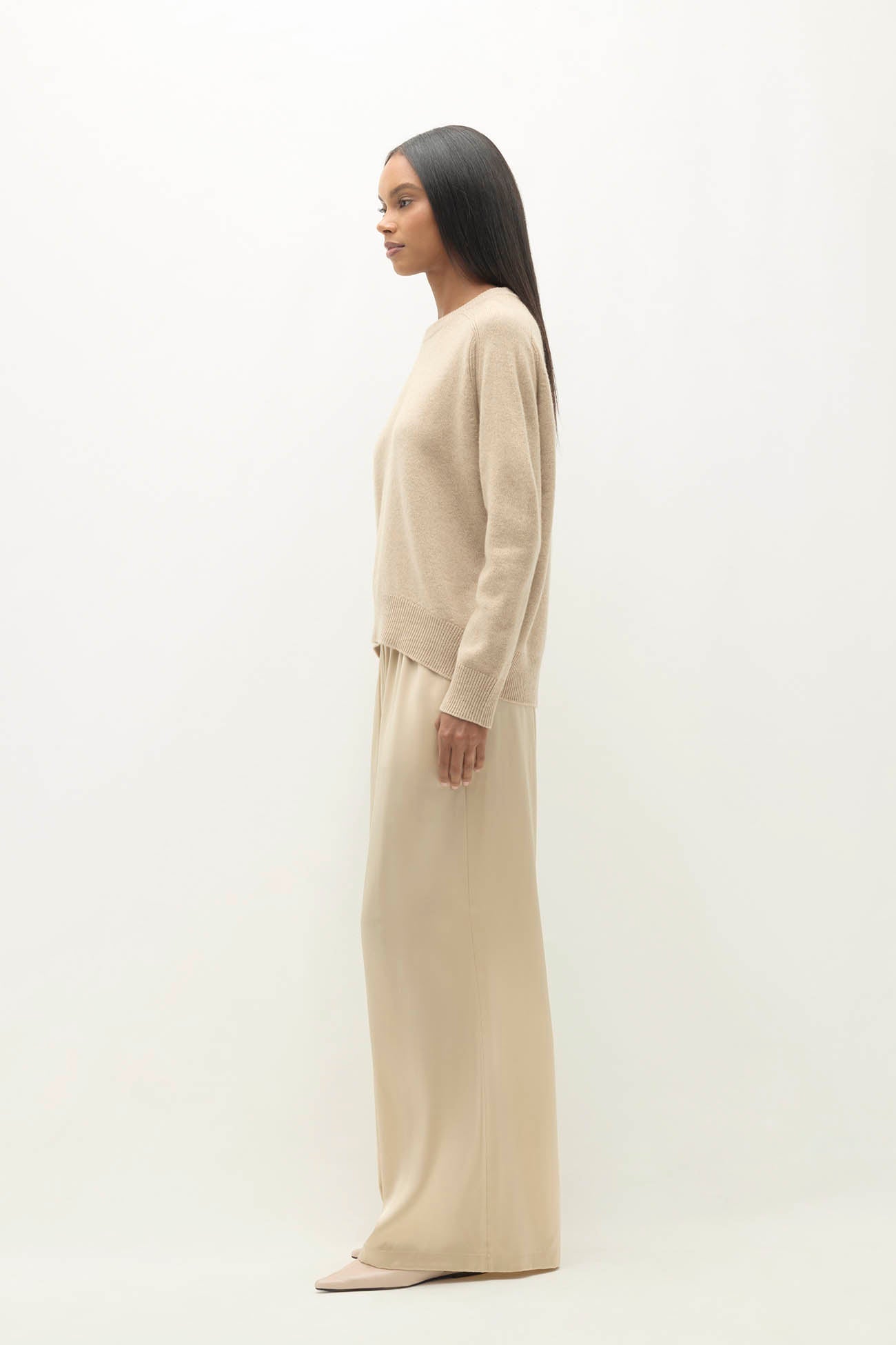 TAMMY CASHMERE CREWNECK SWEATER