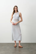 THEA COTTON CASHMERE MIDI DRESS