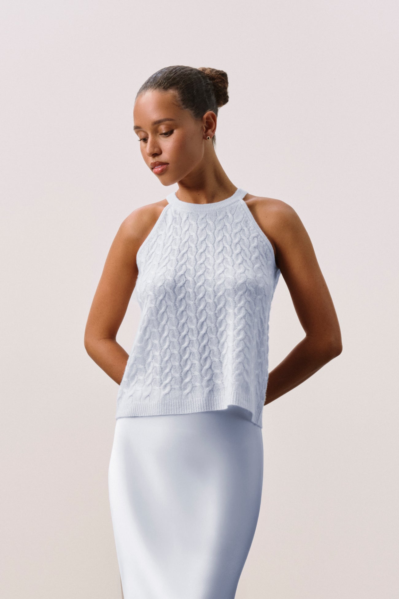 ALOUETTE CABLEKNIT TANK