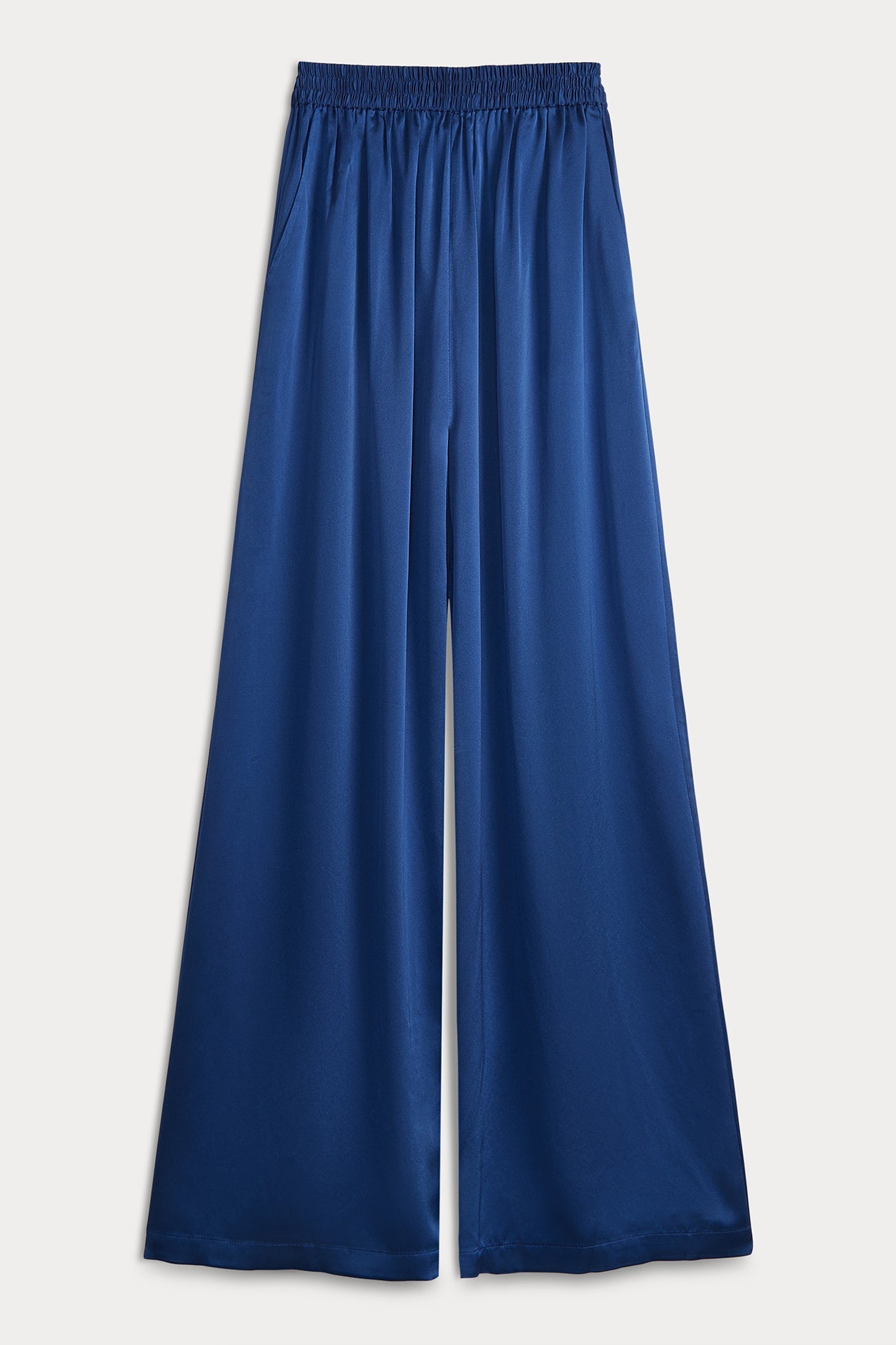 EVAN SILK WIDE LEG PANT | 33" INSEAM